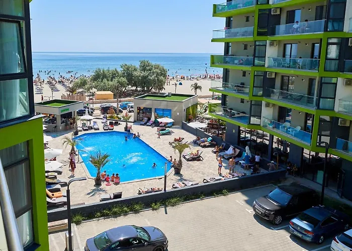 Crazy Sea View 1Br Apartment Spa Pools Resort Mamaia