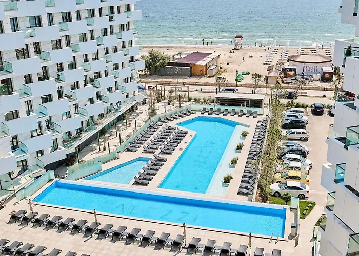Newvision Apartment In Infinity Beach Resort - Parking Mamaia